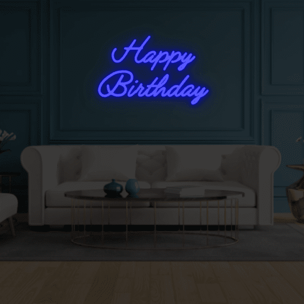 Happy Birthday Neon Sign - Image 3