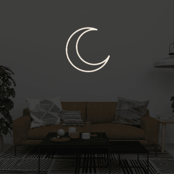 Moon Neon Sign