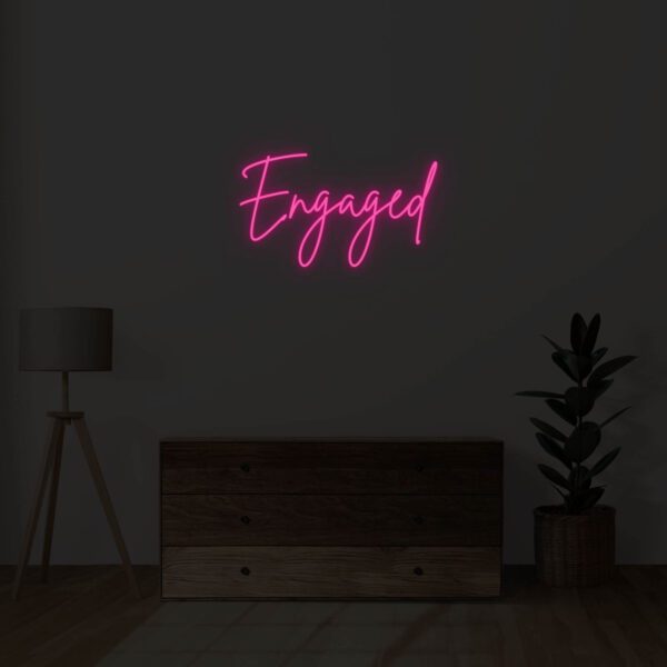 Engaged Neon Sign