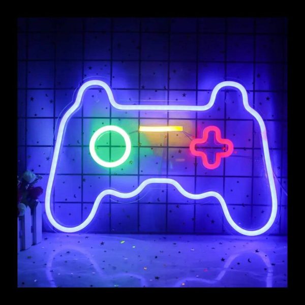 Game Controller Neon Sign