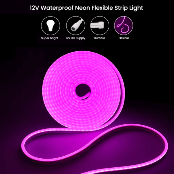 5 M Colored Neon LED Roll | Diwali Decor Lights - Image 4